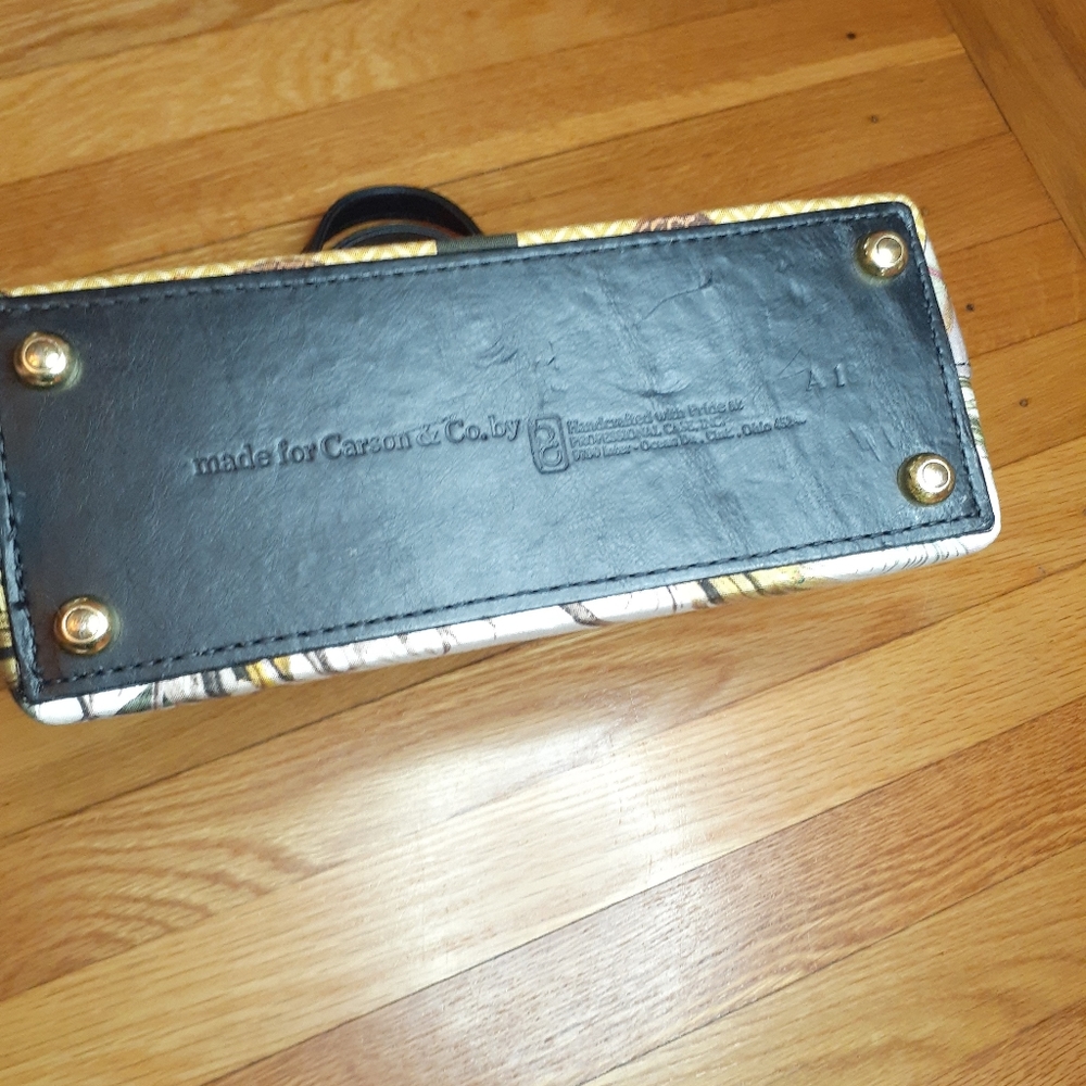 CARSON & CO. DR. BAG Rare Find OS Black  Carson & Co - Picture 8 of 9